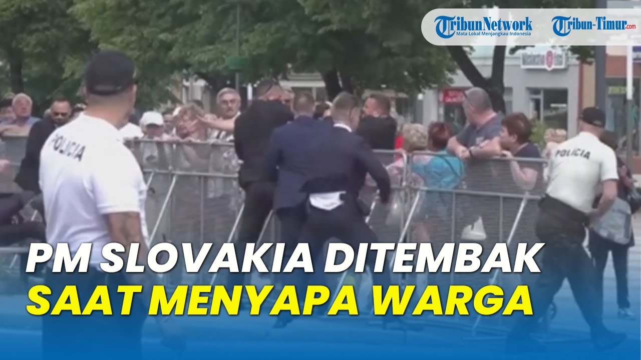 Perdana Menteri Slovakia, Robert Fico, ditembak oleh seorang pria di Handlova