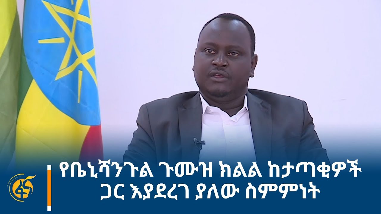 የቤኒሻንጉል ጉሙዝ ክልል ከታጣቂዎች ጋር እያደረገ ያለው ስምምነት