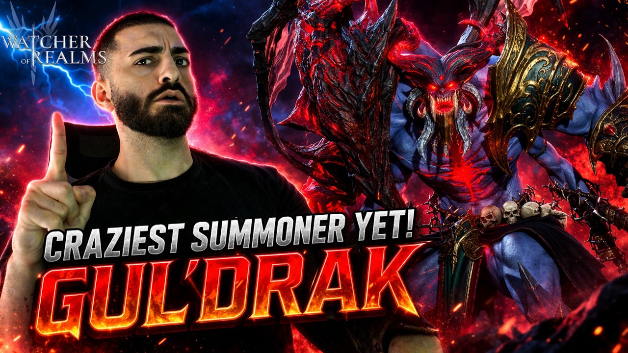 GUL&rsquo;DRAK CRAZIEST SUMMONER CHAMP YET! | ARENA BEAST?! | Full Showcase | Watcher of Realms