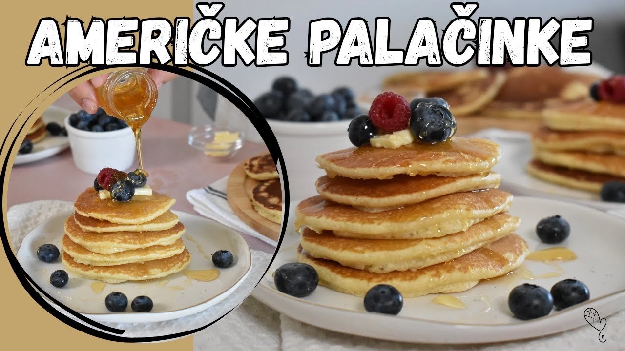 KAKO SE PRAVE AMERICKE PALAČINKE - Mrvica Plazme