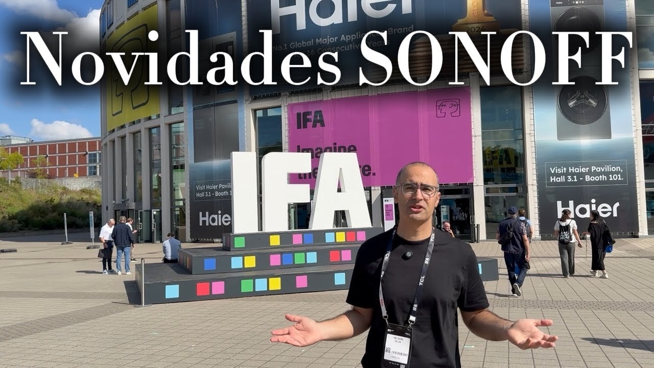 Novos produtos da SONOFF na IFA 2025