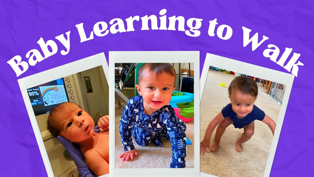 Baby Learning To Walk - Time Lapse | Stages of Walking