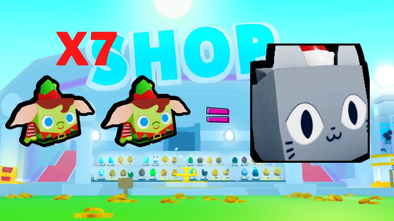 What Happens when you fuse 7 Festive Elf's in Pet Simulator X