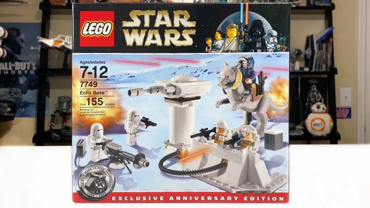 LEGO Star Wars 7749 ECHO BASE Review! (2009)