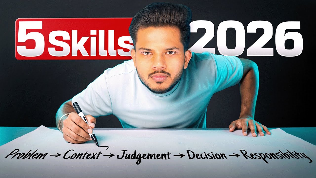 The Skills That Will Make You Irreplaceable in the AI Age | How to build these skills in 2026