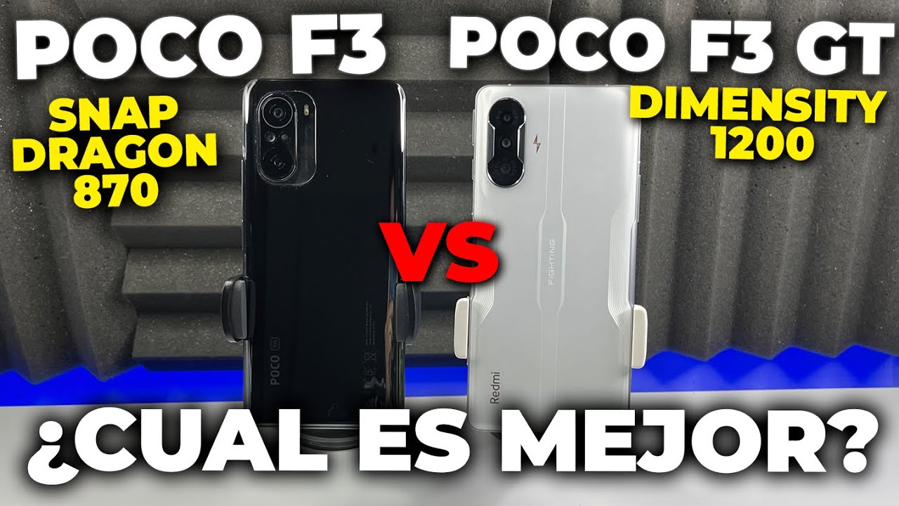 PRUEBA EN JUEGOS XIAOMI POCO F3 VS POCO F3 GT (REDMI K40 GAMING) ¿CUAL ES MEJOR?
