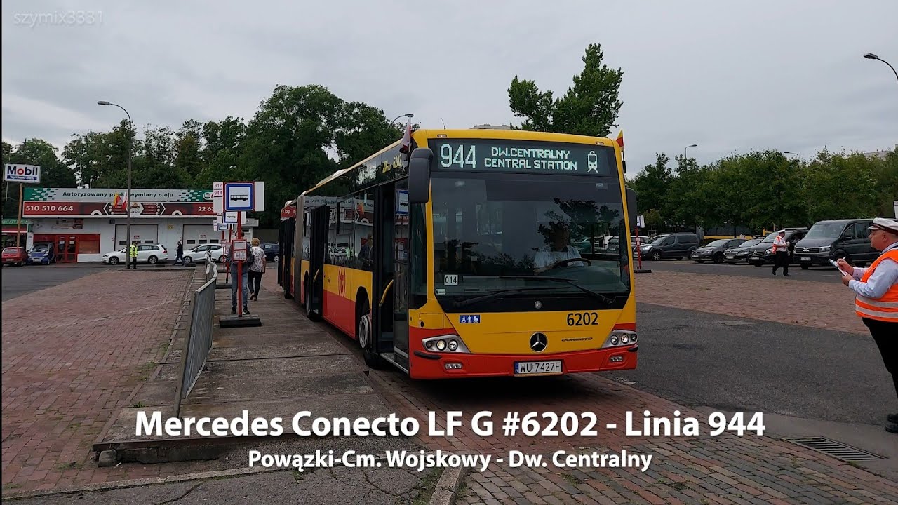 Linia 944 | Mercedes Conecto LF G #6202 - MZA Warszawa