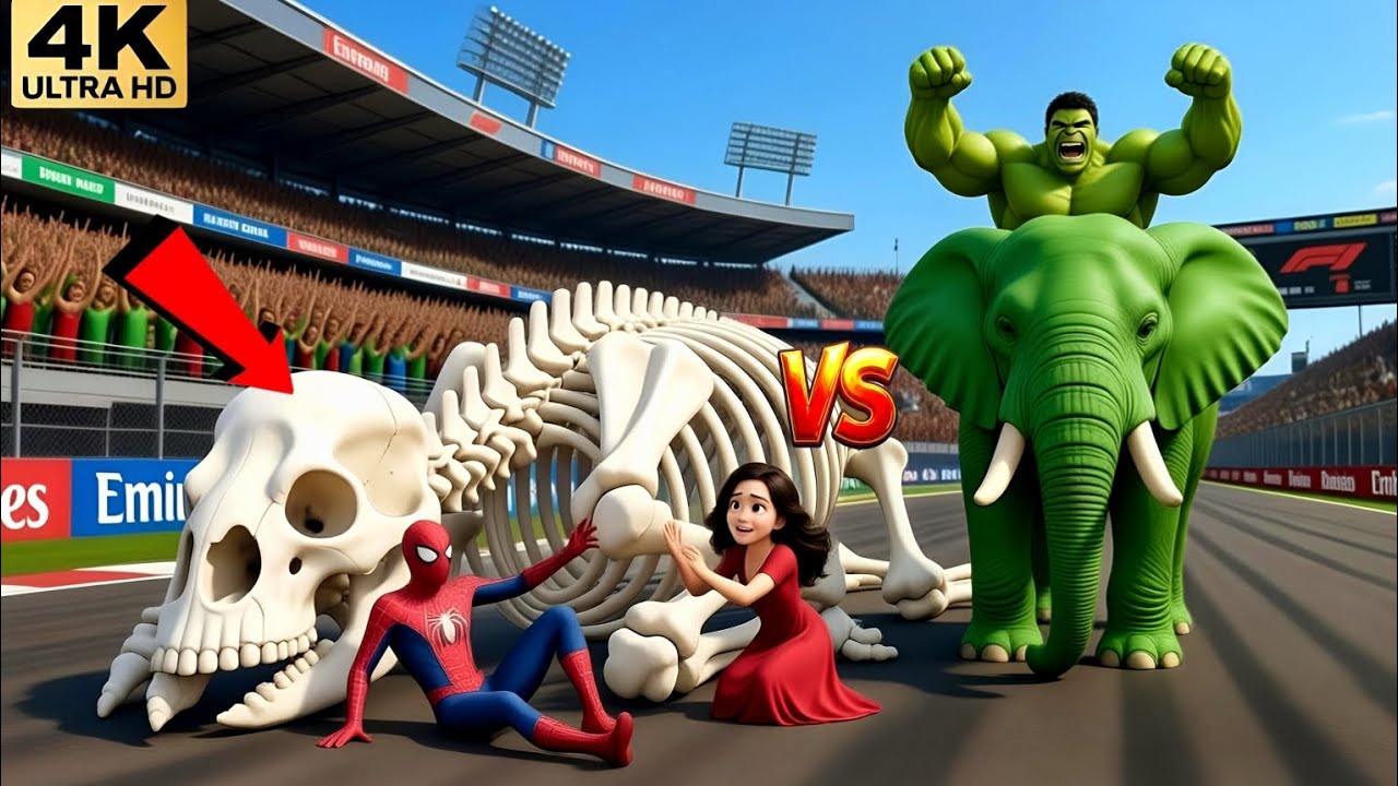 🇺🇸 Hulk Crushed Spider-Man's Skeleton Elephant And Nobody Could Believe What They Saw || new 2026