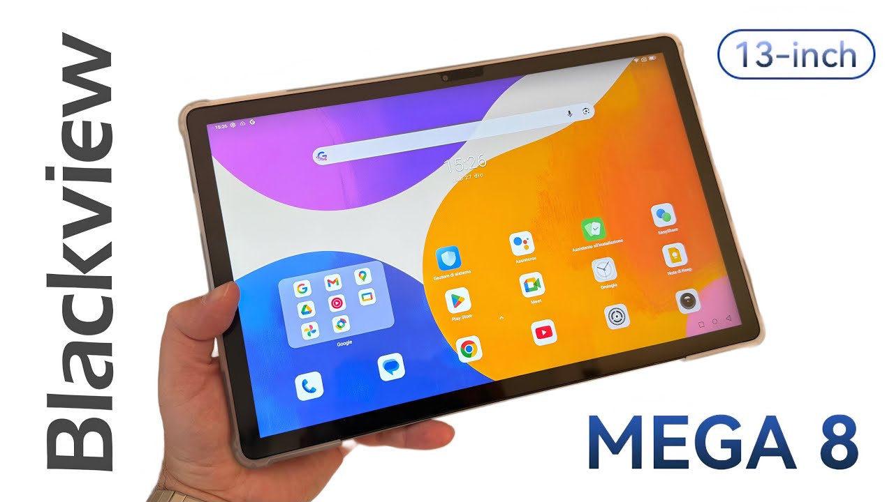 Blackview MEGA 8 Tablet 13&rdquo; - Unboxing and Hands-On