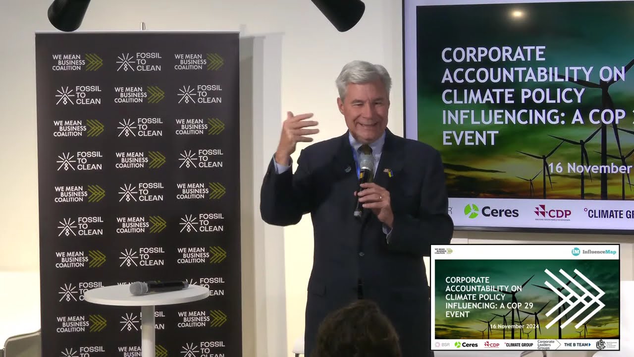 Corporate Accountability on Climate Policy Influencing: A COP 29 Event