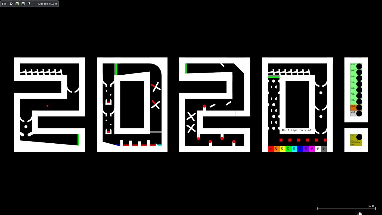 2020 New Year Marble Race