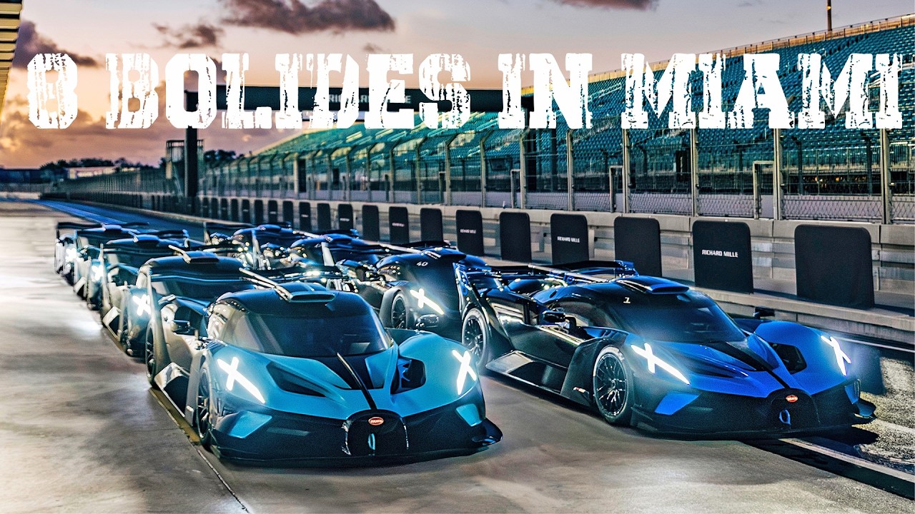 Only 40 Exist — 8 Show Up On Miami’s F1 Circuit