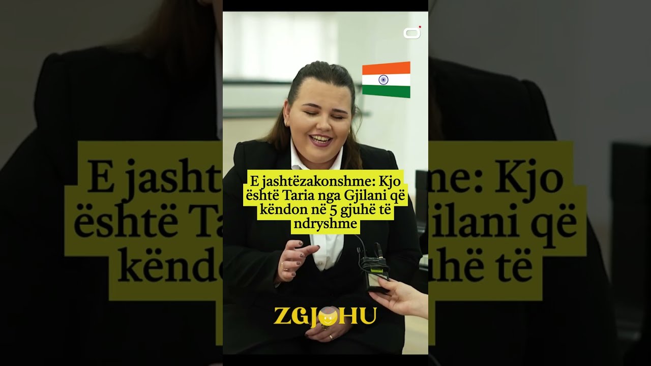E jashtëzakonshme: Kjo është Taria nga Gjilani që këndon në 5 gjuhë të ndryshme