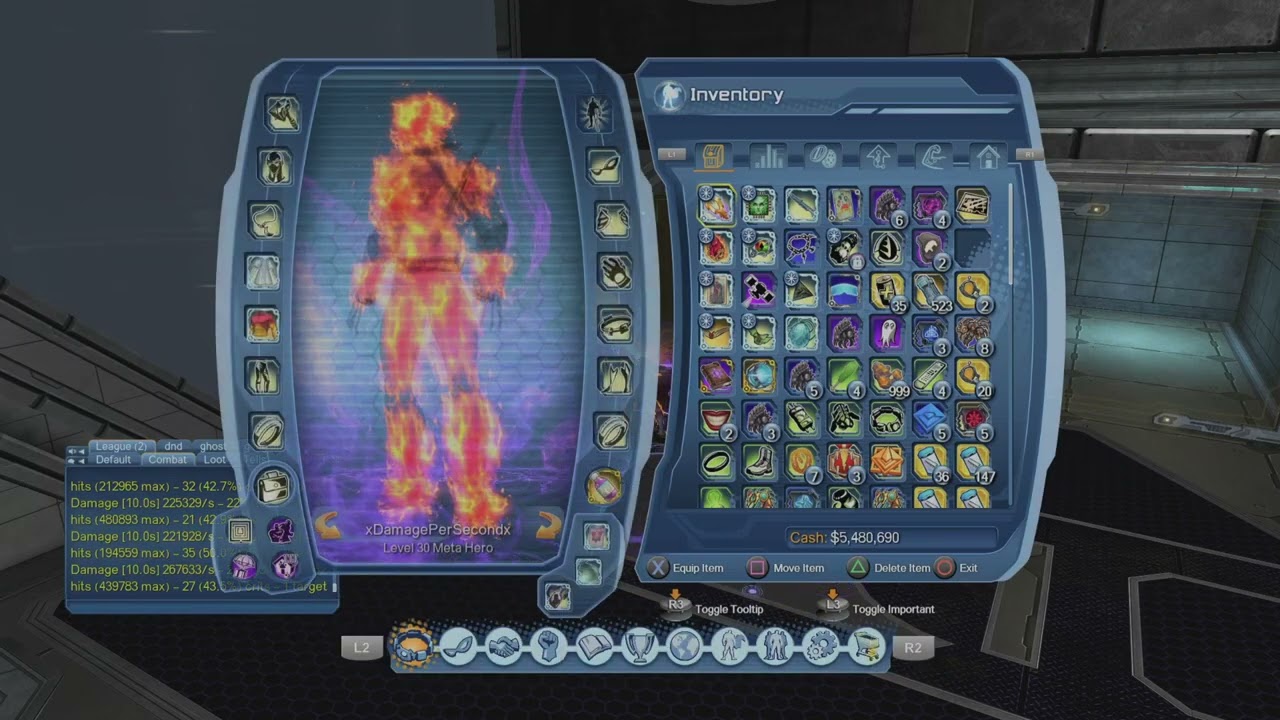 DCUO Mental Dps Loadout AOE/ST