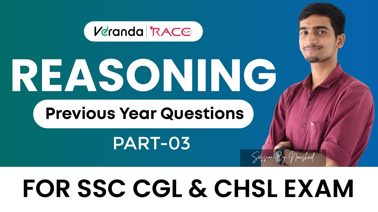 VENN DIAGRAM - Previous Year Reasoning Questions, by Noushad Part -3 in Malayalam | SSC Exams | Race