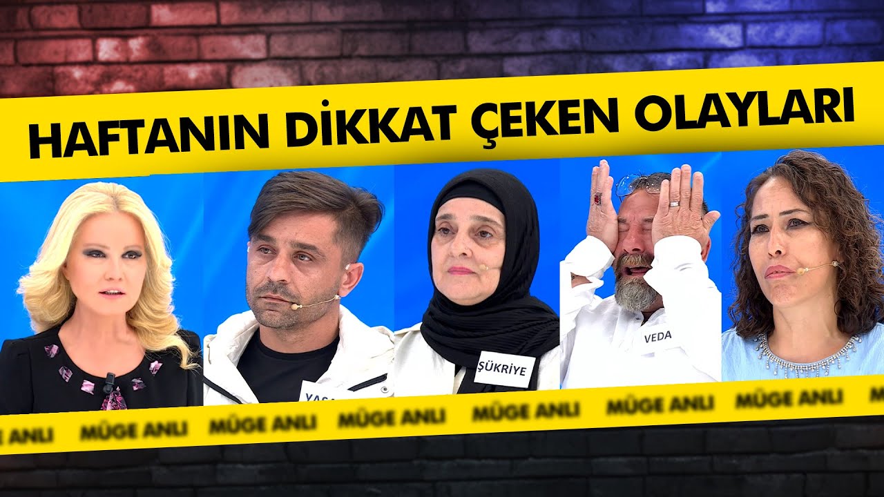 Haftanın Dikkat Çeken Olayları | Müge Anlı ile Tatlı Sert Kolajlar