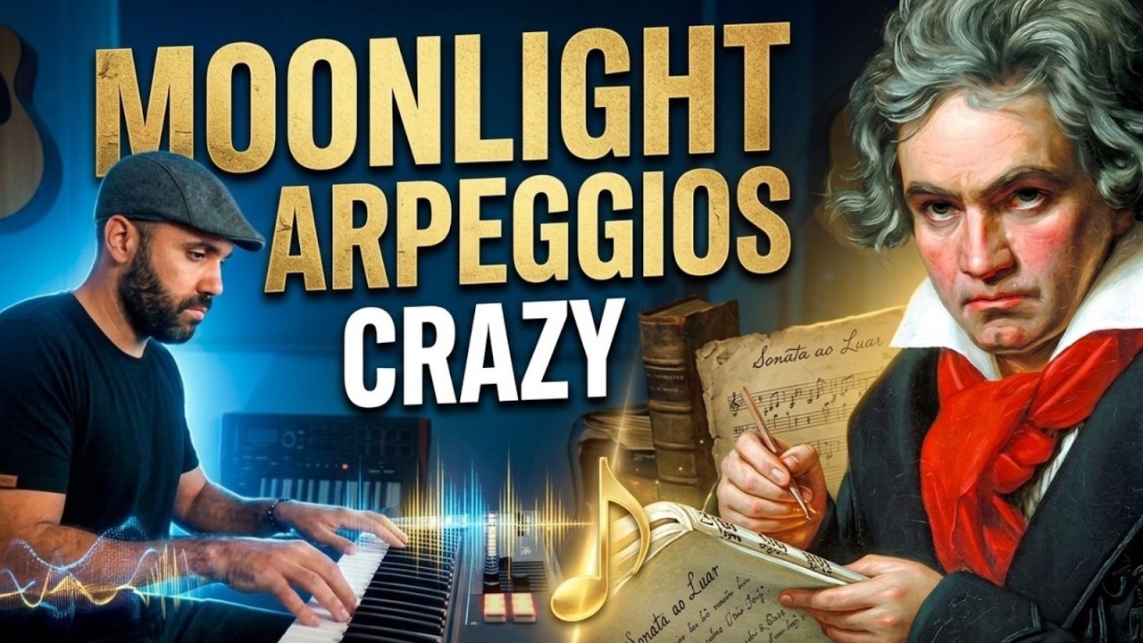 Moonlight Sonata Piano Arpeggios | Technical Preparation (Beethoven)