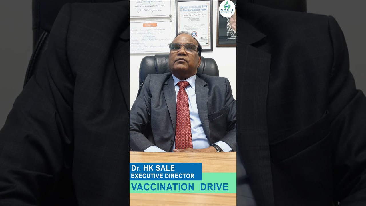 Noble Hospital Pune | Coronavirus Vaccination Drive (Message in English)