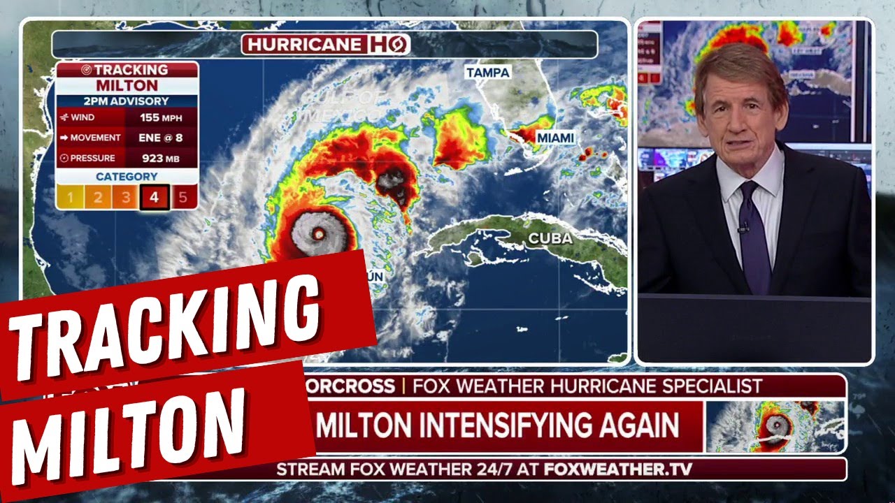 Bryan Norcross: Plan To Be Where You'll Ride Out Hurricane Milton By Wednesday Morning