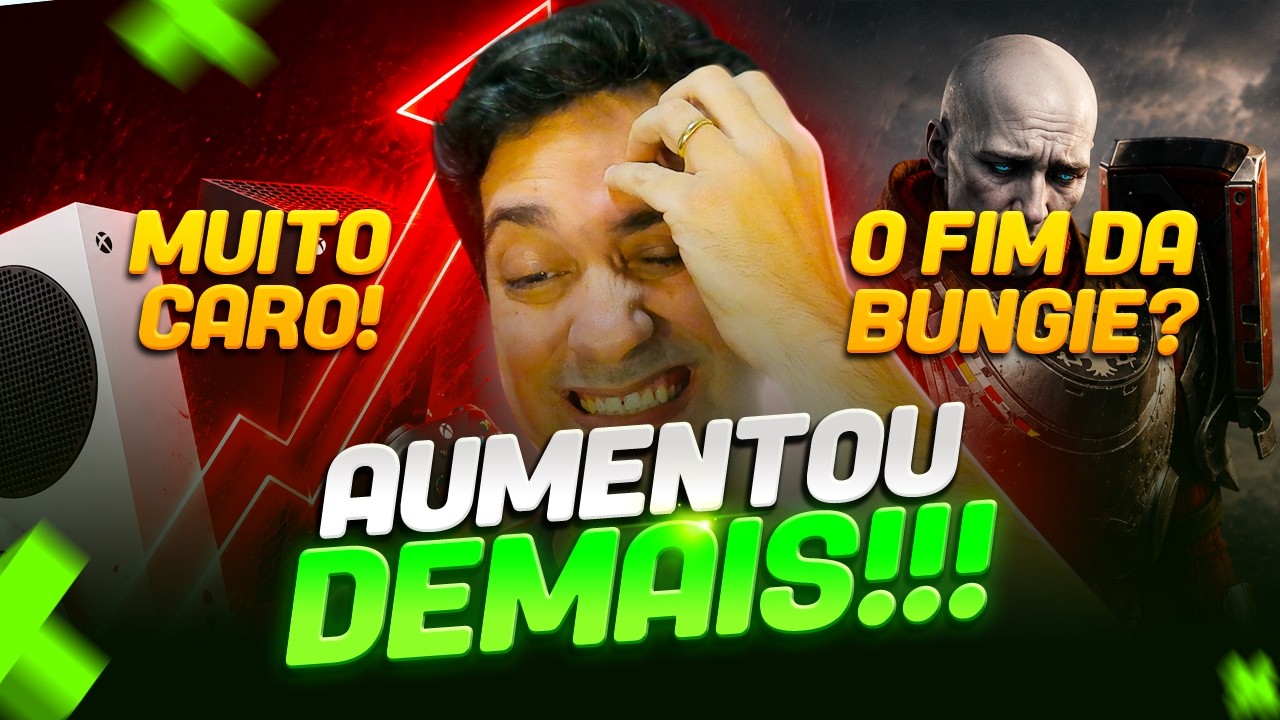 COMPLICOU! XBOX FICA AINDA MAIS CARO por CAUSA da CRISE das MEM&Oacute;RIAS!