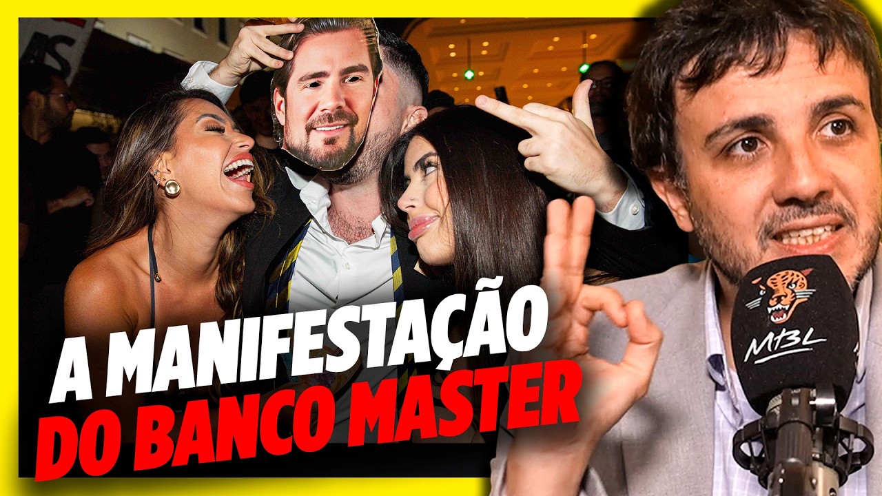 ESTAMOS INCOMODANDO O BANCO MASTER! | Cortes do @mblivetv