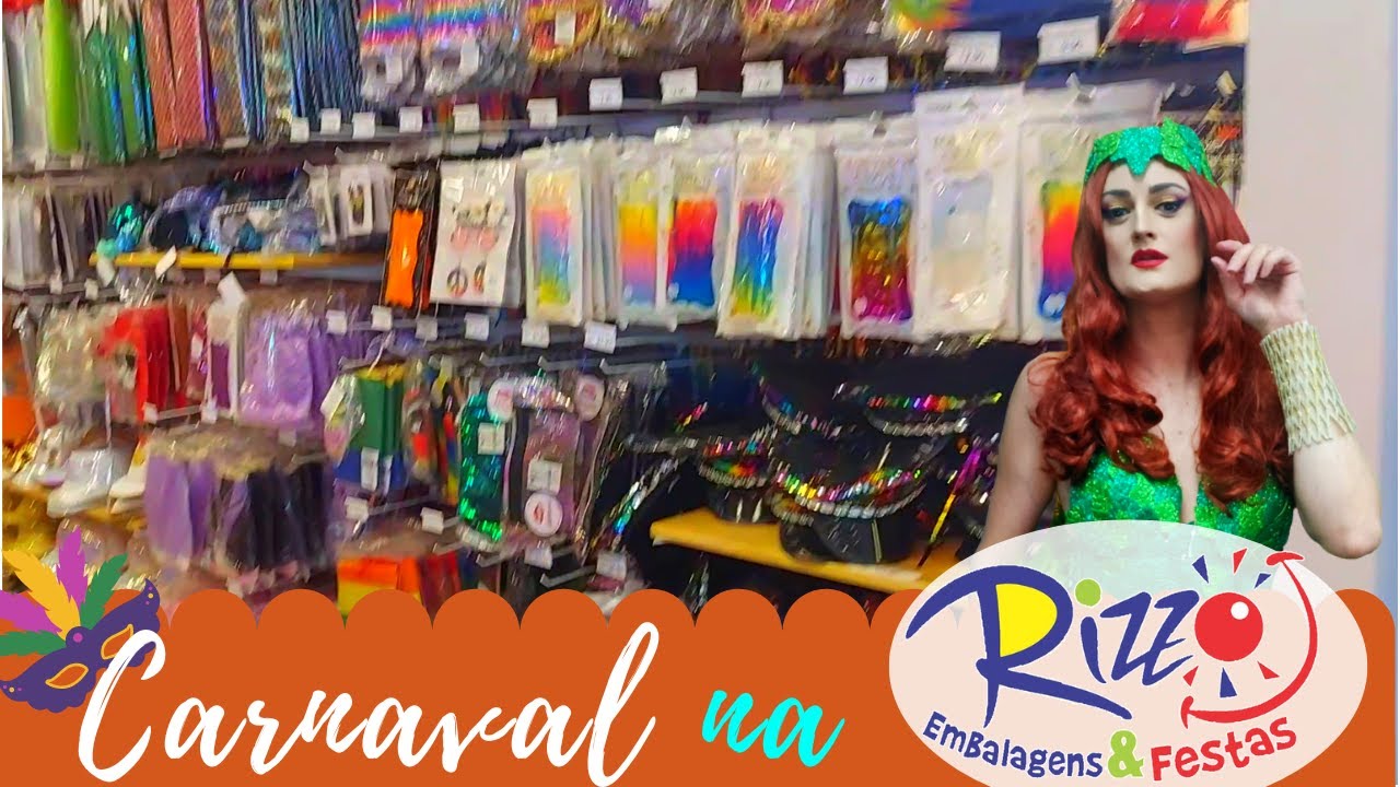 Carnaval 2023 Loja RIZZO FESTAS 25 DE MARÇO | Top em Orlando