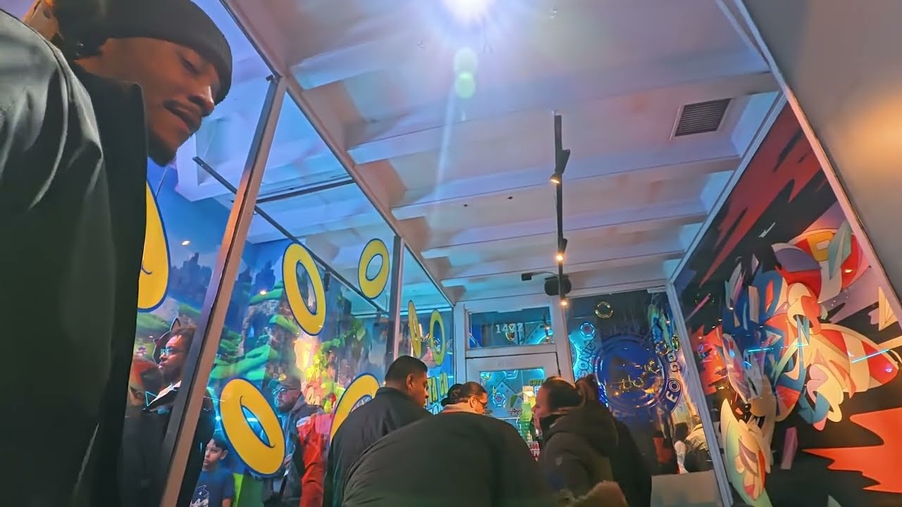 Sonic Speed Cafe Chicago & Leisure Walk (4K Test 2) - IRL with B!