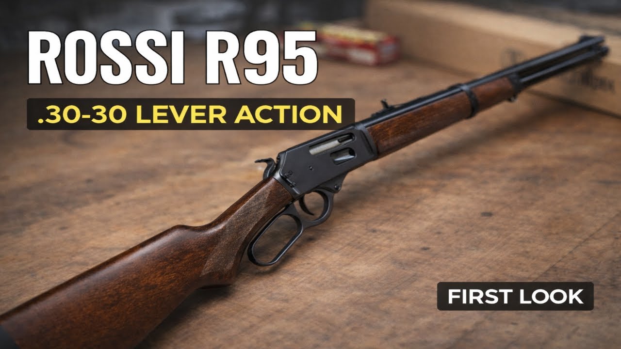 Винтовка Rossi R95 калибра .30-30 с рычажным затвором | Первые впечатления и обзор