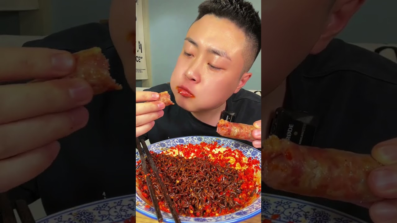 The Yunnan hot pot noodles paired with ghost pepper noodles are so sweet#Delicious