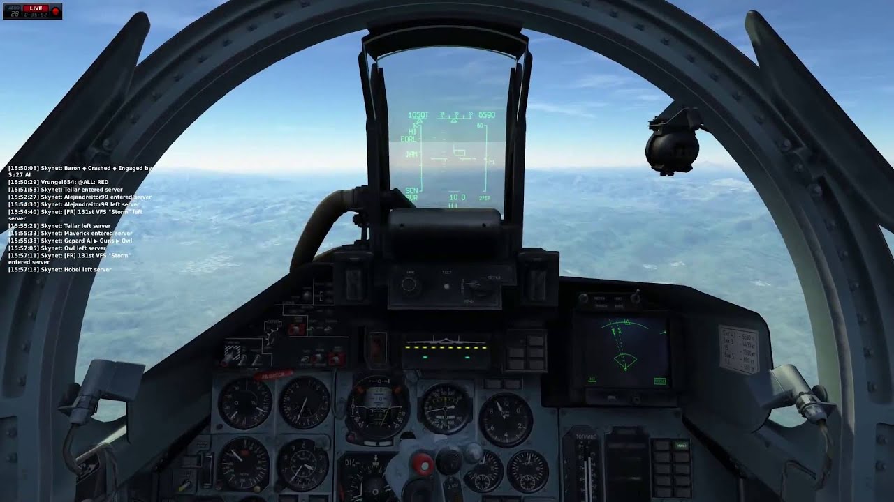 DCS World Su-27: Another Awesome BVR Engagment vs F-15C (With Tacview)