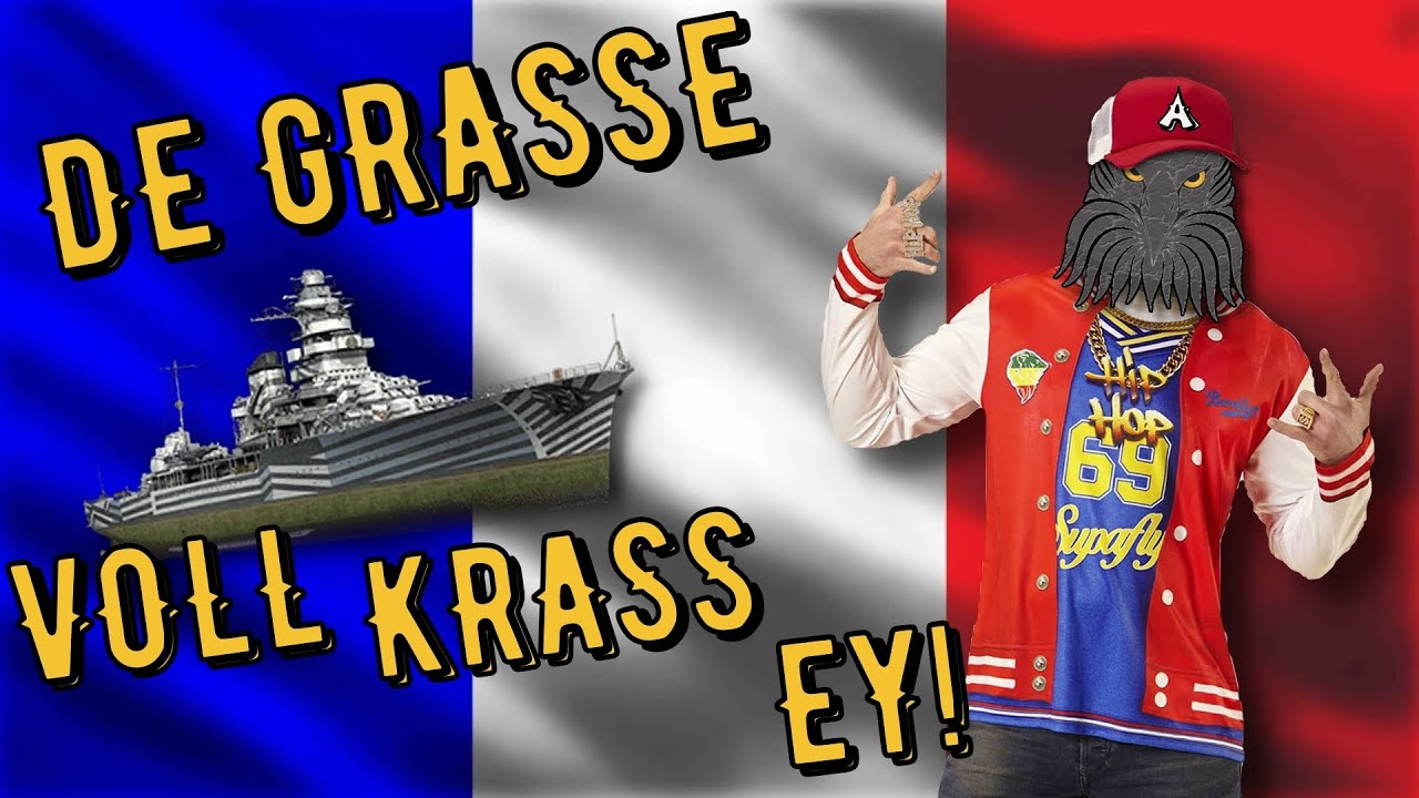 World of Warships Legends - DE GRASSE - Tier 5 - Voll Krass EY! [deutsch/ gameplay]