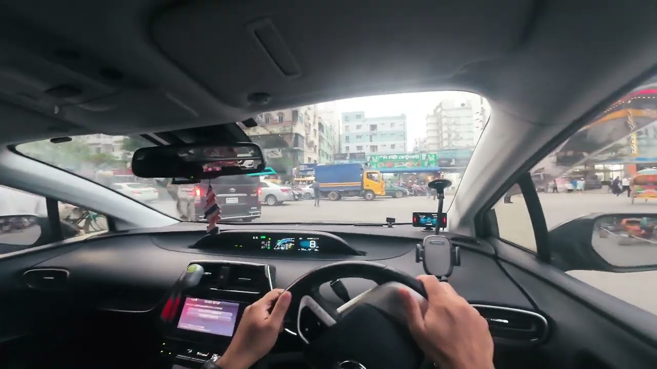 POV driving through Blocks | Rickshaw Shocks