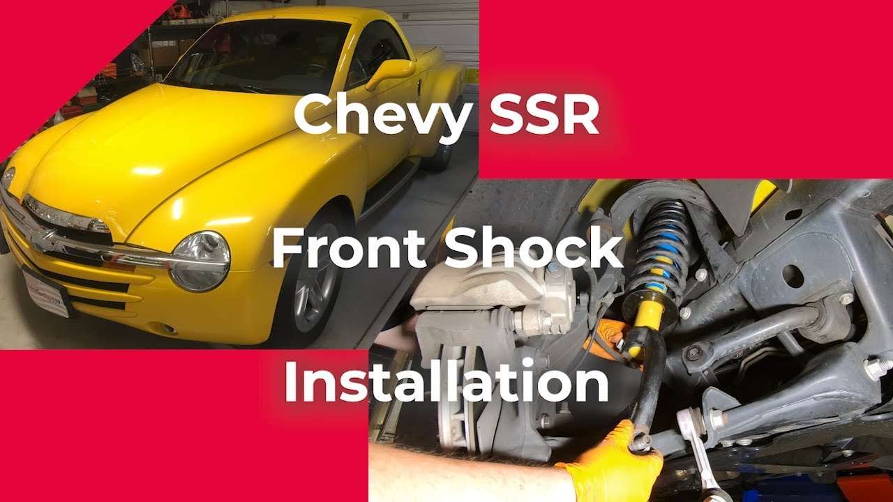 Передние амортизаторы Chevy SSR — установка — Bilstein