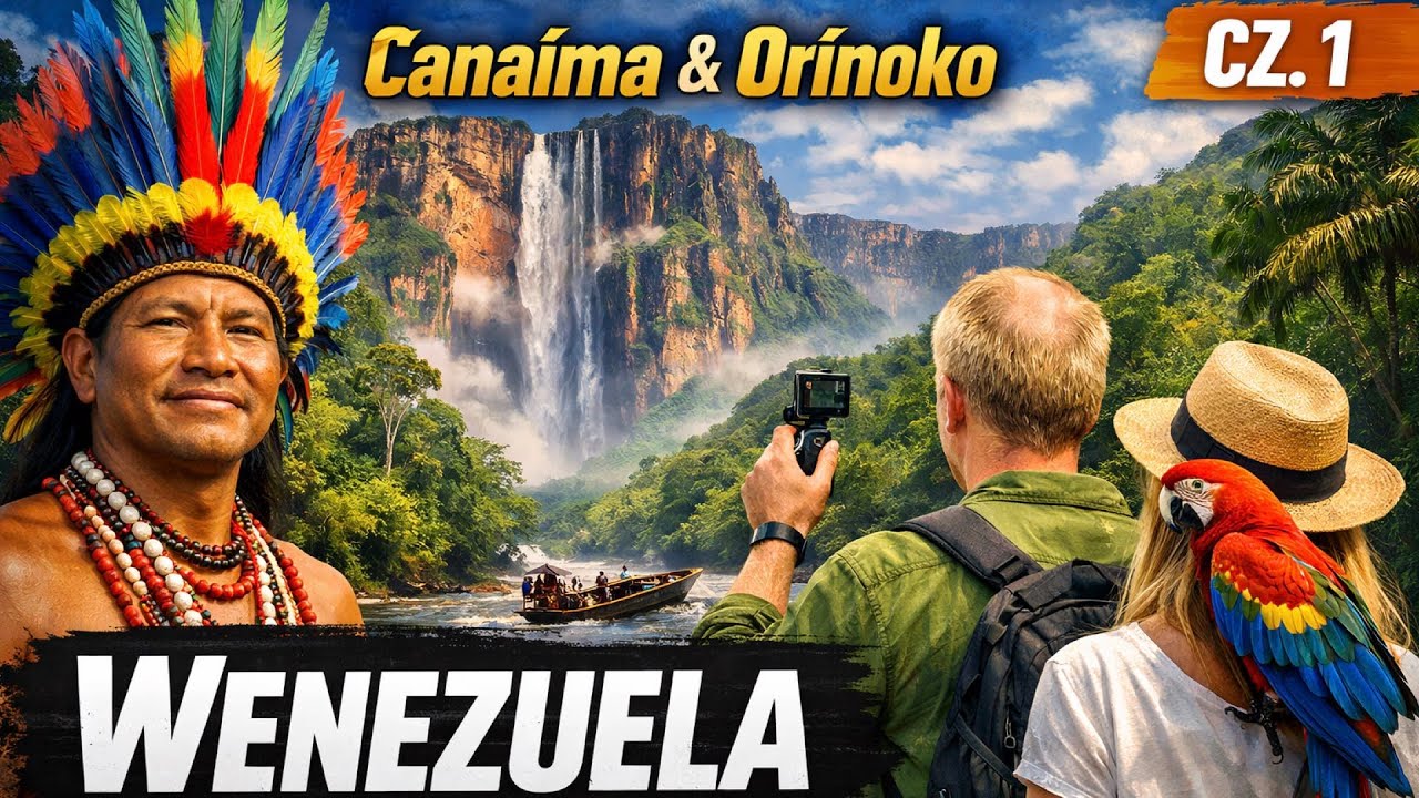 Wenezeula - Indianie, dżungla, wodospady cz. 1