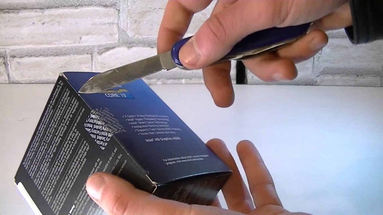 Intel Core i3-3225 CPU Unboxing