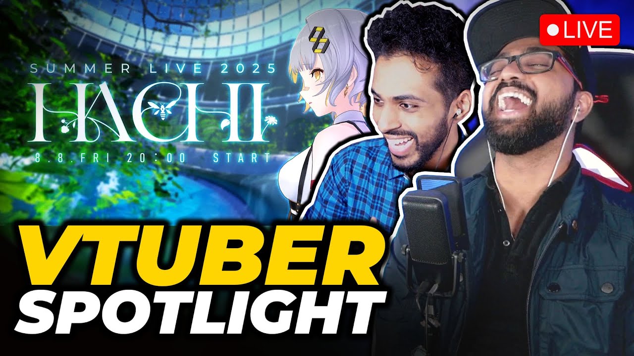 Hachi Summer Live 2025 3D Concert Watch Party | VTuber Spotlight! 【全編無料配信】#はちたやの日