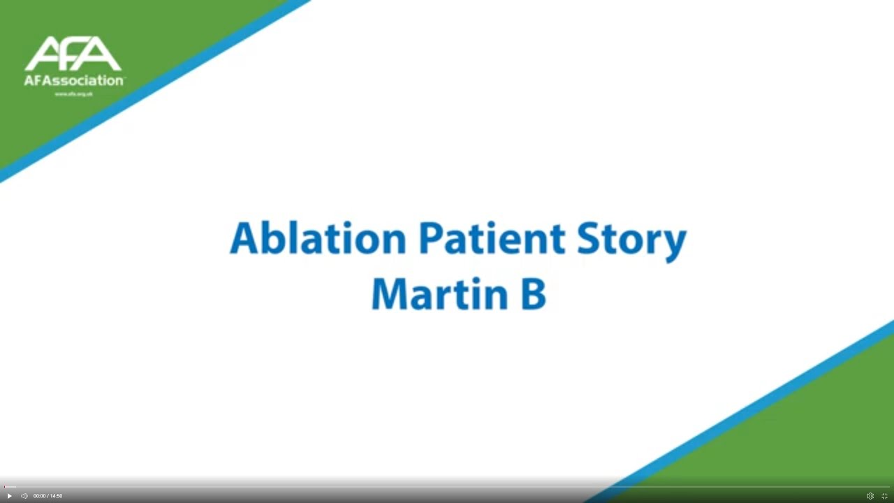 Ablation Patient Story (Martin B)