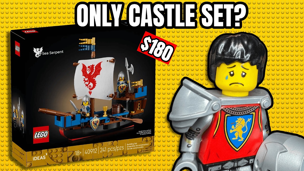 The New LEGO Castle Sea Serpent Set Has a BIG Issue
