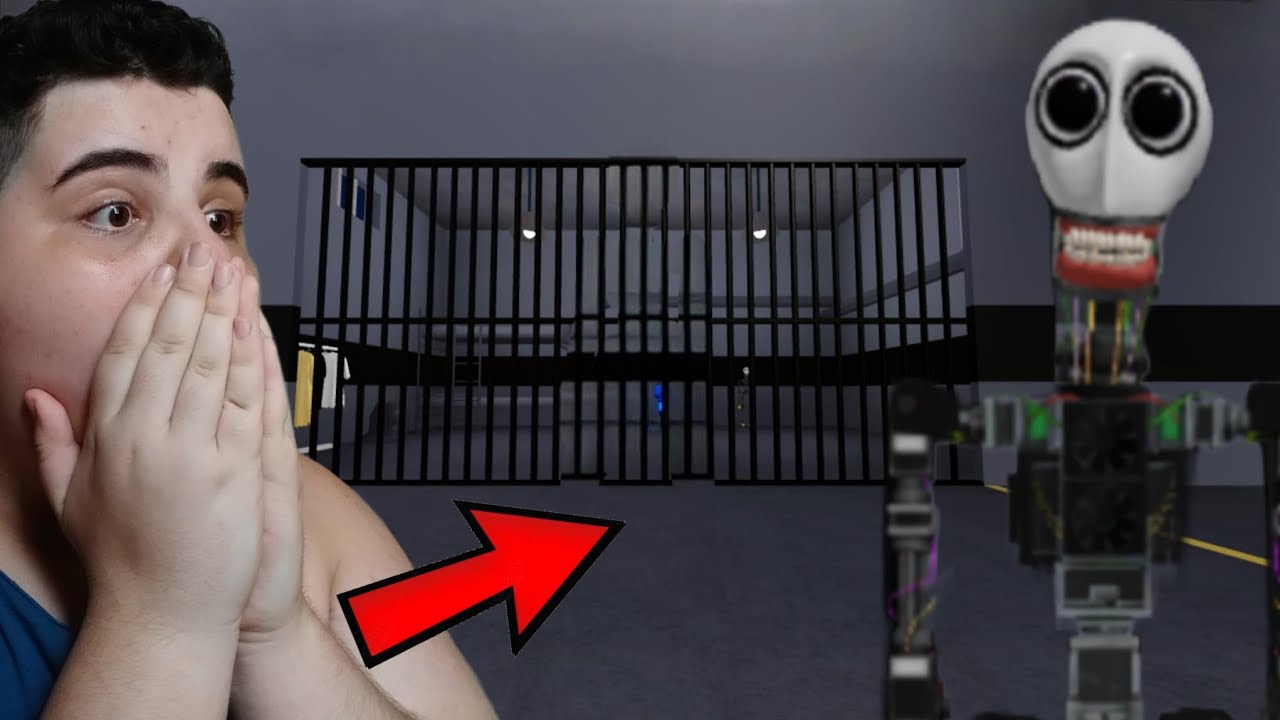Estou Preso Na Prisão Do Robô Malvado No Roblox