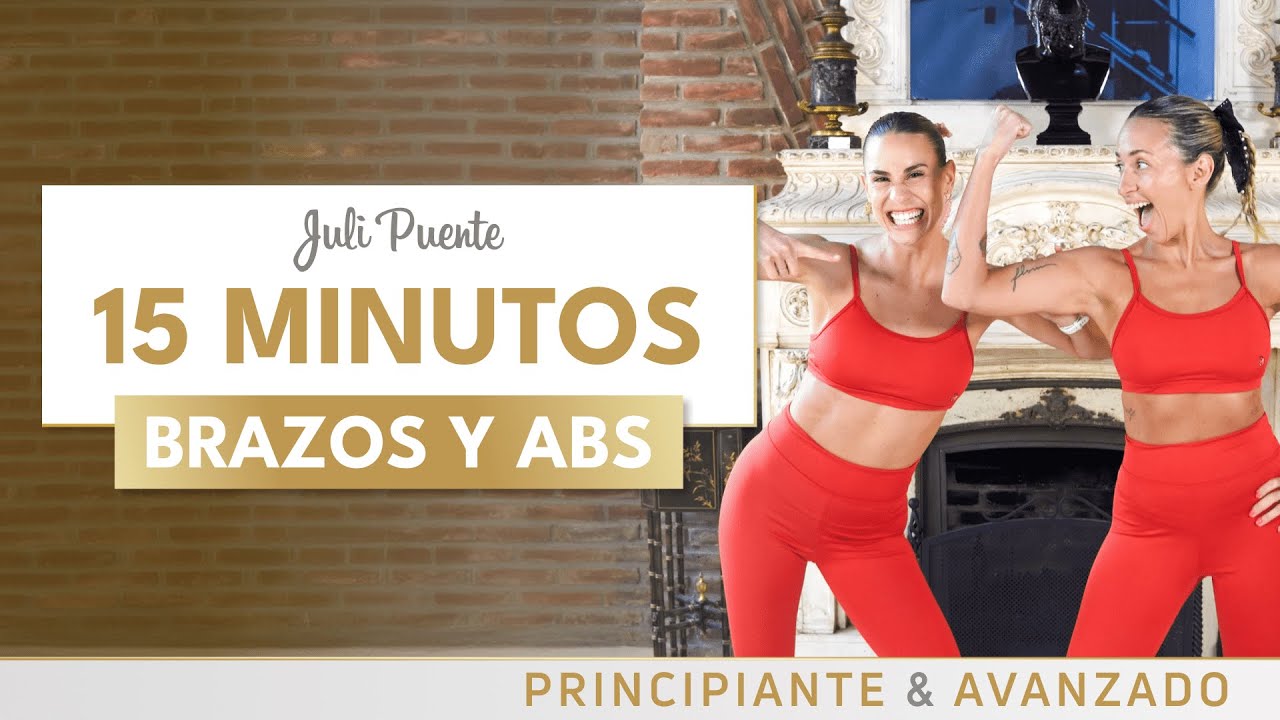 15 MIN BRAZOS Y ABS | Principiante y avanzado