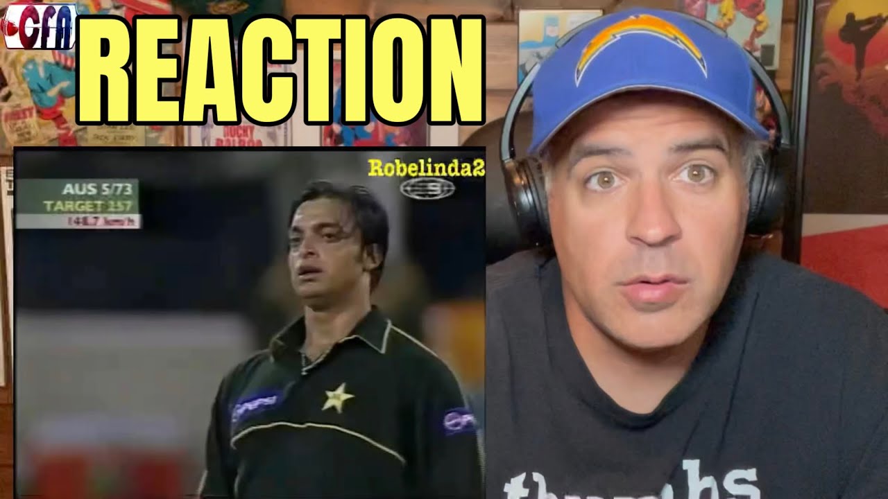 Shoaib Akhtar BRUTAL BOUNCER to Shane Watson - Cricket REACTION