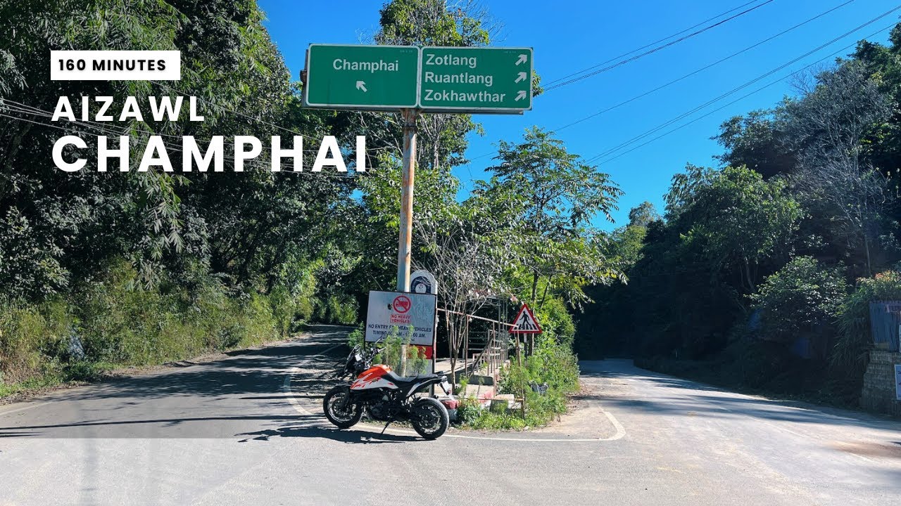 Aizawl to Champhai kawng | Uncut full video