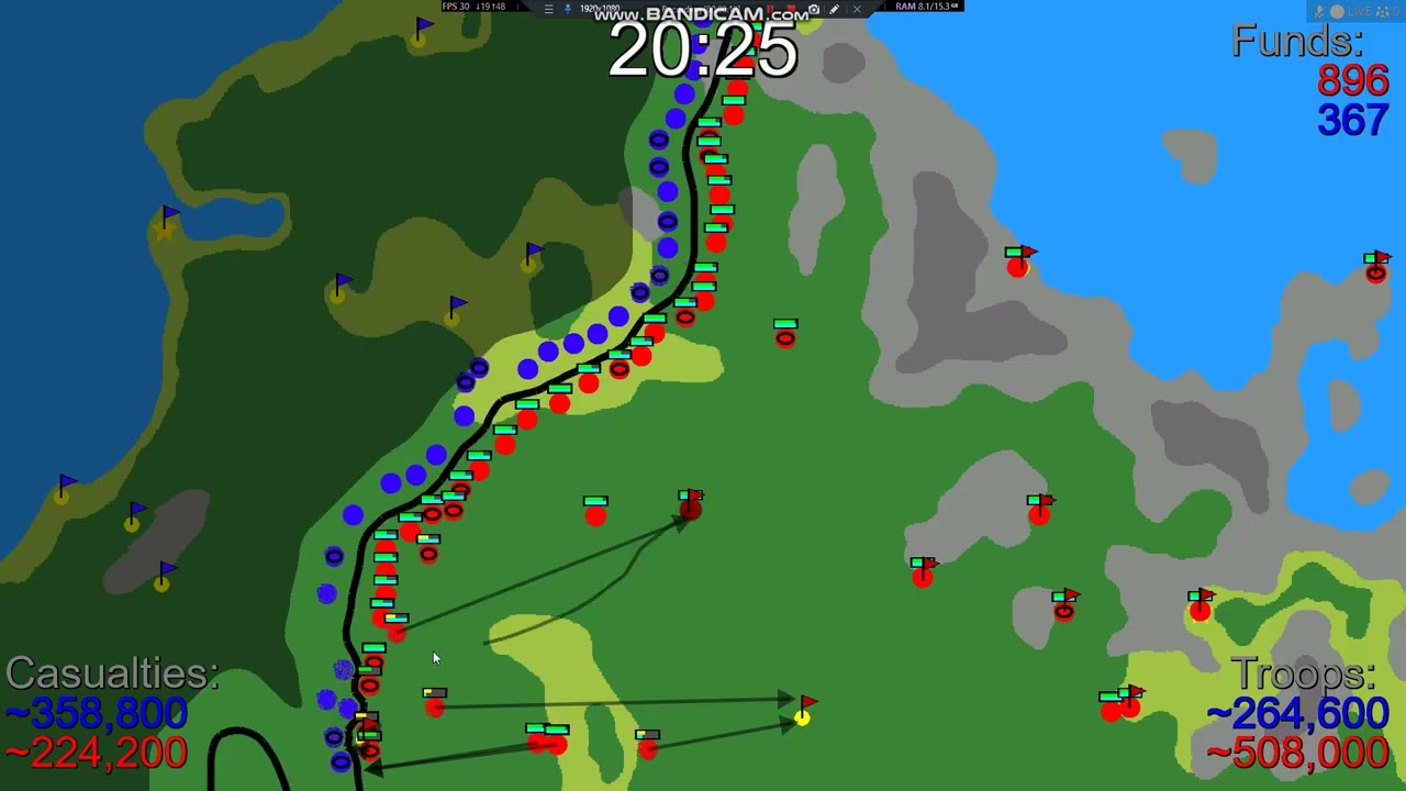 The LARGEST dot battle I've ever seen!