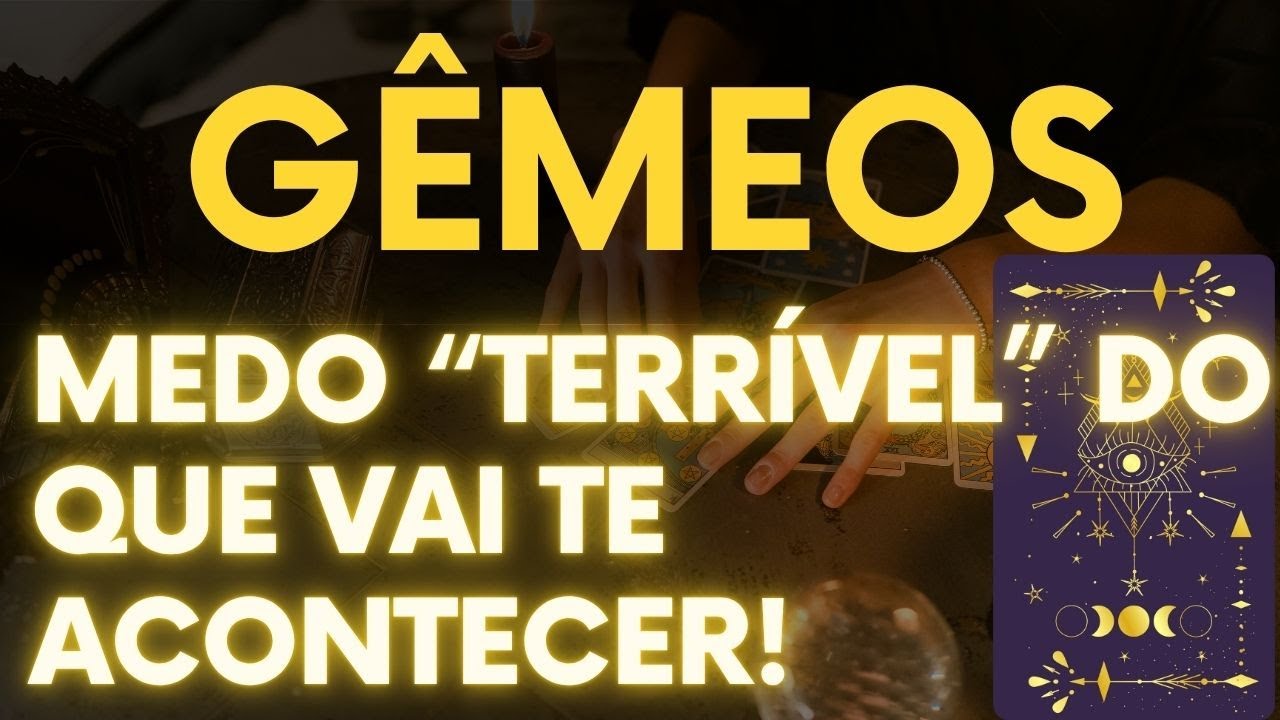 💎 GÊMEOS 😱 TERRÍVEL! NUNCA VI ISSO EM 35 ANOS DE TARÔ! 🎴 ALGO INÉDITO VAI TE ACONTECER...