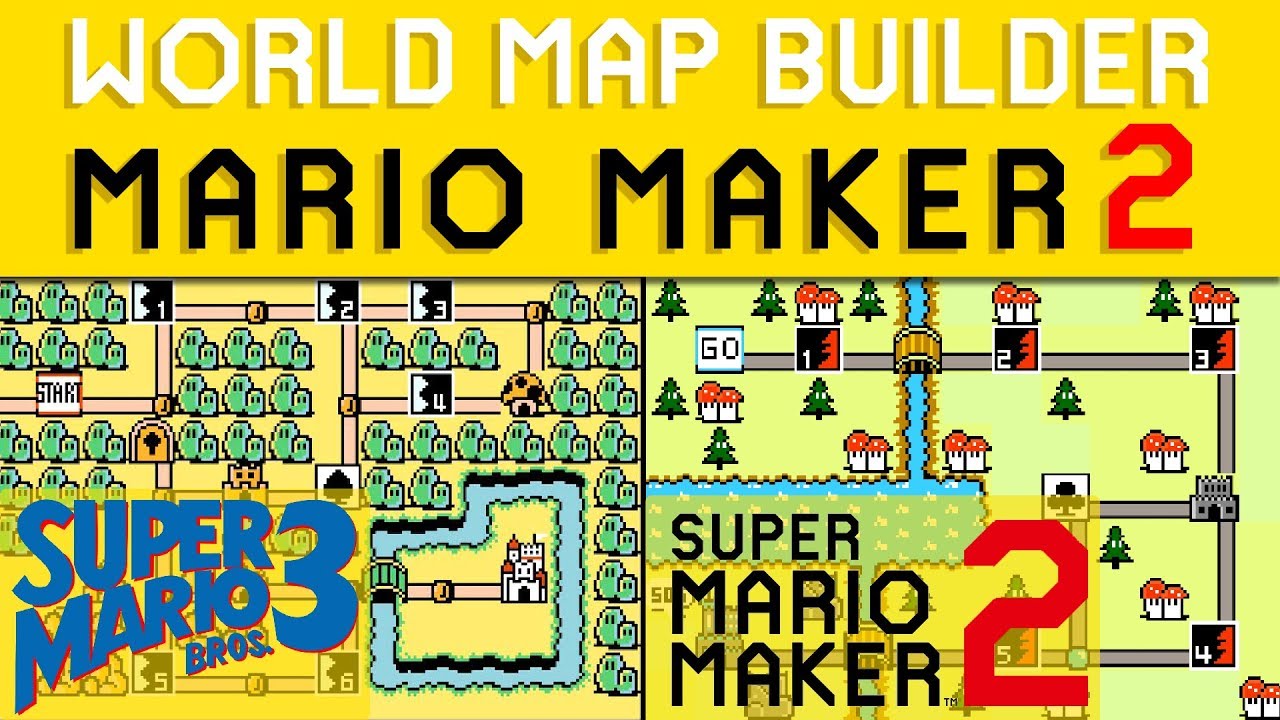 WORLD MAP MAKER for SUPER MARIO MAKER 2!?