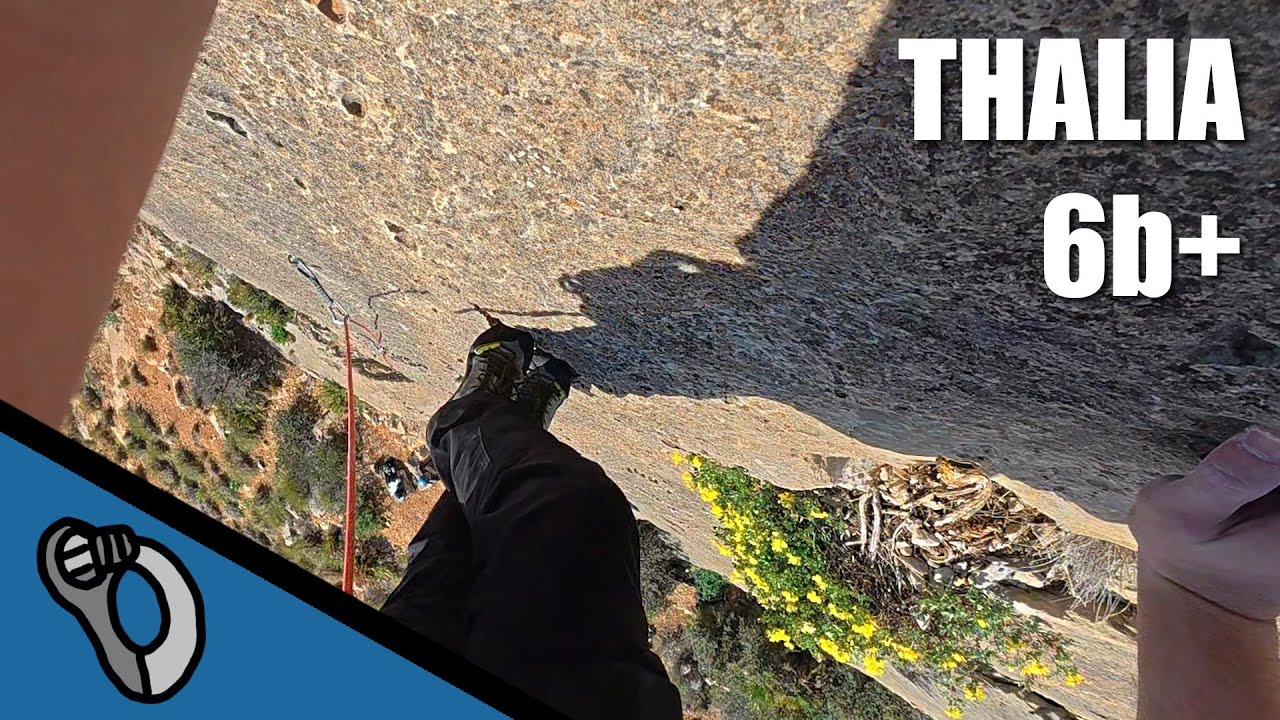 Proper slab climbing: Thalia (6b+), Sierra De Toix | POV Sport Climbing