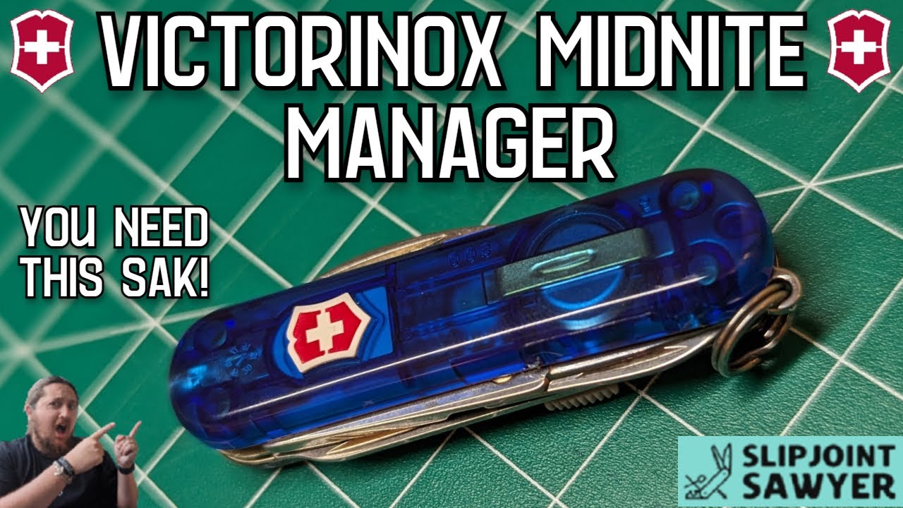 Victorinox Midnite Manager Swiss Army Knife 0.6366.T2 - Your EDC Needs This 58mm SAK!