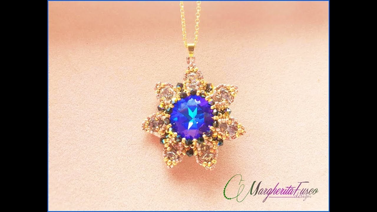 Tutorial perline, Come riprodurre il pendente Nebula| beadsmith collab