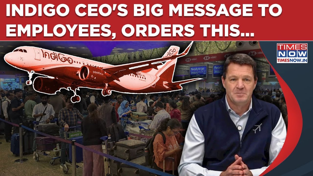 Indigo CEO Orders 'Root Cause Analysis': Mess Over? Watch Peter Elbers' Big Message To Employees