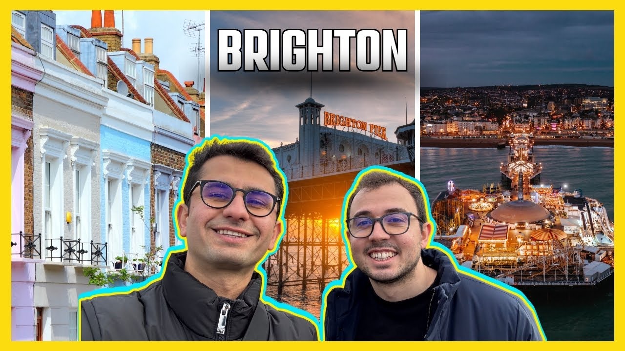 Brighton İle İlgili Merak Edilen Sorular ve Akşam Şehir Turu | VLOG